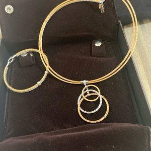 Alor jewelry set or separately a necklace/ bracelet. Beautiful details!